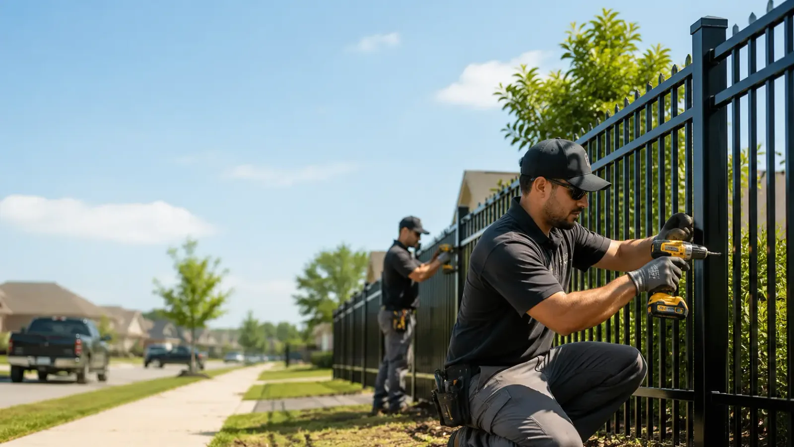 Metal Fence Installation in Pearcy, AR
